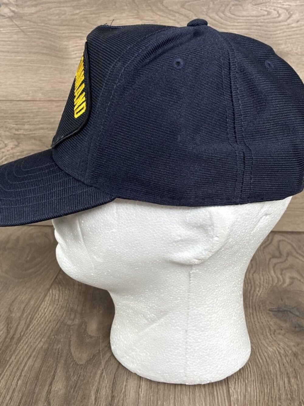 STRATEGIC AIR COMMAND HAT WITH SAC SHIELD - Blue BallCap Eagle Crest Made In USA - Picture 4 of 10